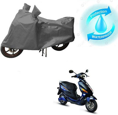 MMSSTAR Waterproof Two Wheeler Cover for Hero(Electric Cruz, Grey)