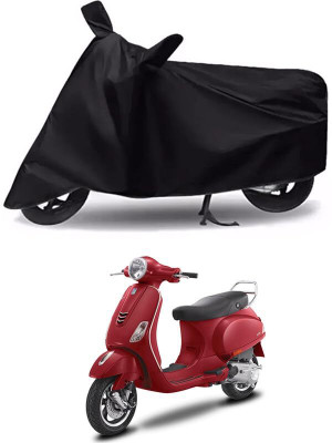 KEDIT Two Wheeler Cover for Vespa(Vespa SXL 125, Black)