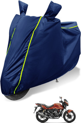 MOCKHE Waterproof Two Wheeler Cover for Hero(CBZ Extreme, Blue)