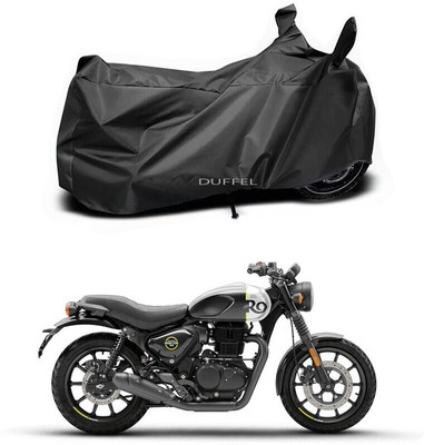 Duffel Two Wheeler Cover for Royal Enfield(Black)