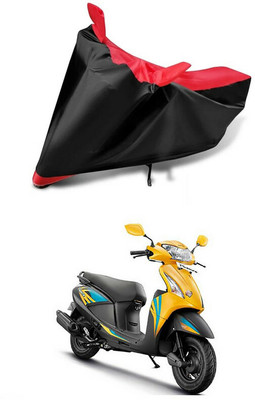 AutoGalaxy Waterproof Two Wheeler Cover for Hero(Pleasure, Red, Black)