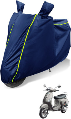 MOCKHE Waterproof Two Wheeler Cover for TVS(Wego, Blue)