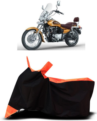 VESMEI Two Wheeler Cover for Bajaj(Avenger 400 BS6, Orange)