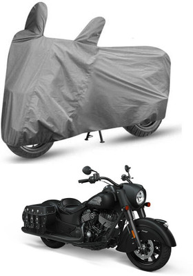 MMSSTAR Waterproof Two Wheeler Cover for Indian(Chief Dark Horse, Grey)