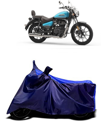 VESMEI Two Wheeler Cover for Royal Enfield(Meteor, Blue)