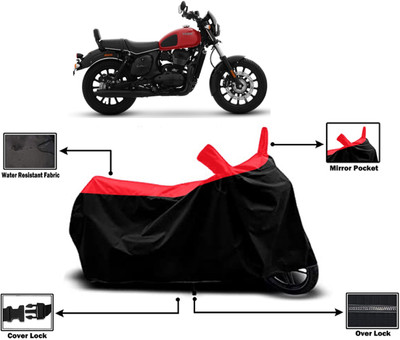 Amexride Two Wheeler Cover for Yezdi(Roadster, Red)
