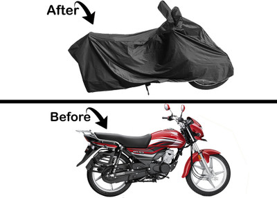 Archistylo Waterproof Two Wheeler Cover for Honda(CD 110 Dream, Black)