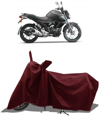 KEDIT Two Wheeler Cover for Yamaha(FZ-S Fi Version 3.0 BS6, Maroon)