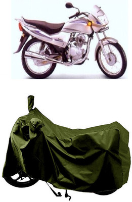 SUGASHRI Waterproof Two Wheeler Cover for LML(Freedom Prima, Green)