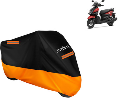 Juvdoxj Waterproof Two Wheeler Cover for Yamaha(RayZR 125 Fi, Orange)