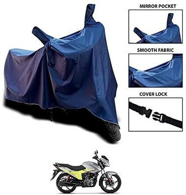 Mdstar Waterproof Two Wheeler Cover for Hero(Duet 125CC, Blue)