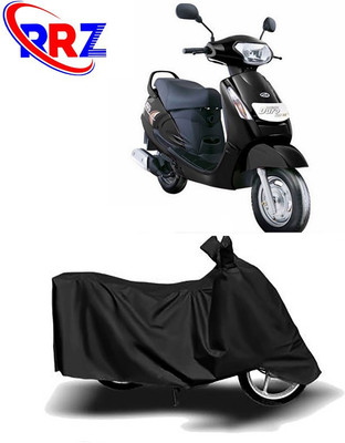 RRZ Waterproof Two Wheeler Cover for Mahindra(Duro DZ, Black)