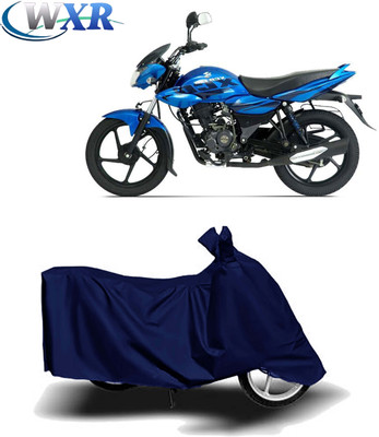 WXR Waterproof Two Wheeler Cover for Bajaj(XCD 125cc, Blue)