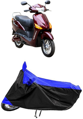 GROFATIK Two Wheeler Cover for Hero(Electric Optima DX, Blue)