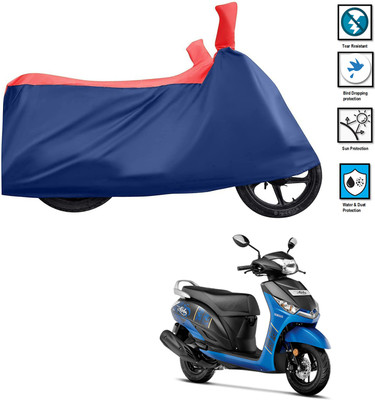 CODOKI Waterproof Two Wheeler Cover for Yamaha(Alpha, Red)