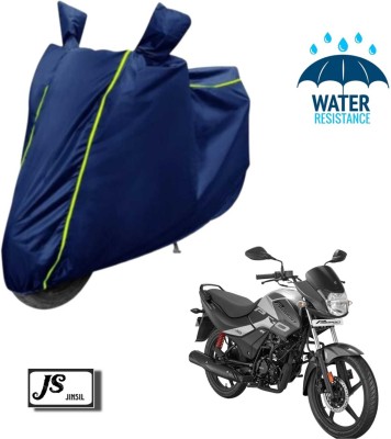 JSJINSIL Waterproof Two Wheeler Cover for Hero(Passion Pro, Blue)