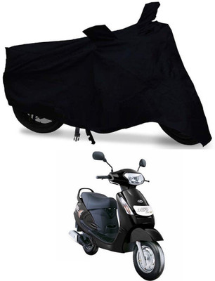 HYBRIDS COLLECTION Two Wheeler Cover for Mahindra(Duro DZ, Black)