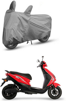 MMSSTAR Waterproof Two Wheeler Cover for Ampere(V 48, Grey)