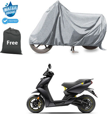 CODOKI Waterproof Two Wheeler Cover for Ather(450 X, Silver)