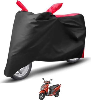 Caronix Waterproof Two Wheeler Cover for Honda(Grazia, Red)