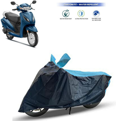 AutoRash Waterproof Two Wheeler Cover for Honda(Activa 6G, Black)