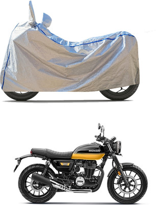PAGORA Waterproof Two Wheeler Cover for Honda(CB350RS, Silver)