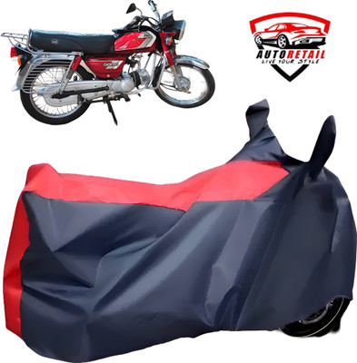 AutoRetail Waterproof Two Wheeler Cover for Hero(CD 100 SS, Red, Blue)