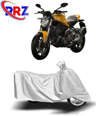 RRZ Waterproof Two Wheeler Cover for Ducati(Monster 821, White)