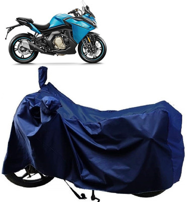 MMSSTAR Waterproof Two Wheeler Cover for CFMoto(400GT, Blue)