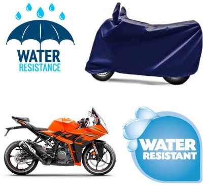 AUTOCAD Waterproof Two Wheeler Cover for KTM(RC125, Blue)