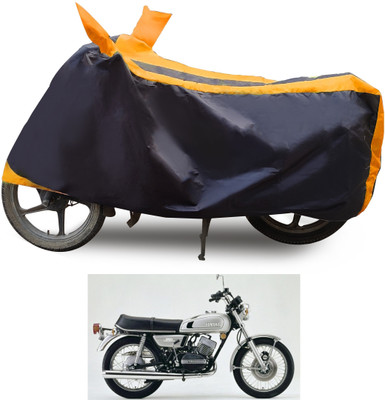 Euro Care Waterproof Two Wheeler Cover for Yamaha(RD 350, Orange)