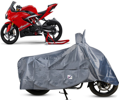 EGAL Two Wheeler Cover for TVS(Apache RTR 310 BS6, Grey)