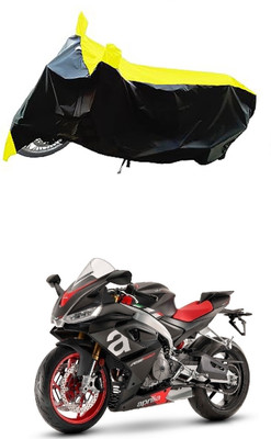 VESMEI Two Wheeler Cover for Aprilia(RSV4, Yellow)