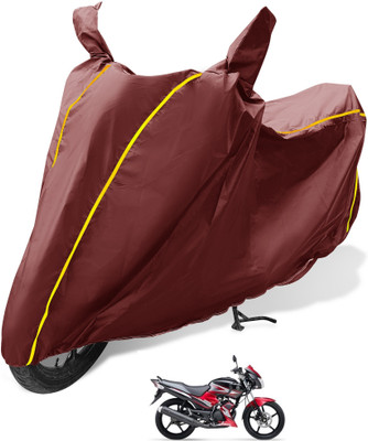 Auto Hub Waterproof Two Wheeler Cover for Yamaha(SS 125, Maroon)
