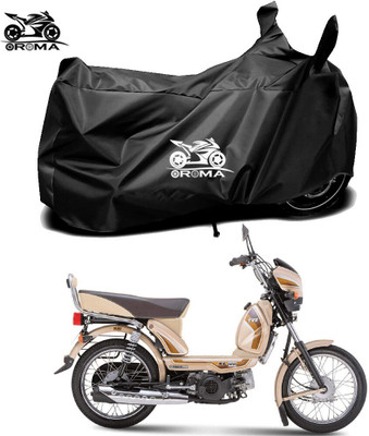 Oroma Two Wheeler Cover for TVS(XL 100, Black)