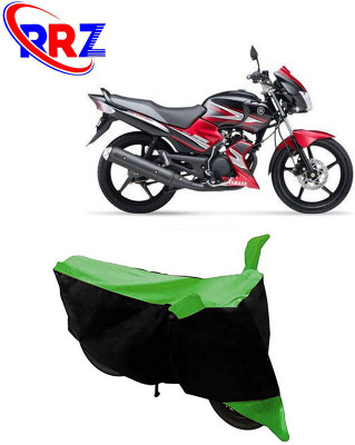 RRZ Waterproof Two Wheeler Cover for Yamaha(SS 125, Black, Green)