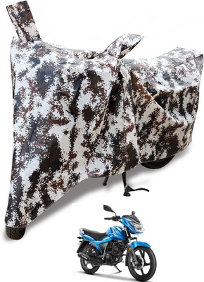 Auto Hub Waterproof Two Wheeler Cover for TVS(Victor GLX, Multicolor)
