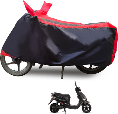 Euro Care Waterproof Two Wheeler Cover for Hero(Electric Photon, Red)