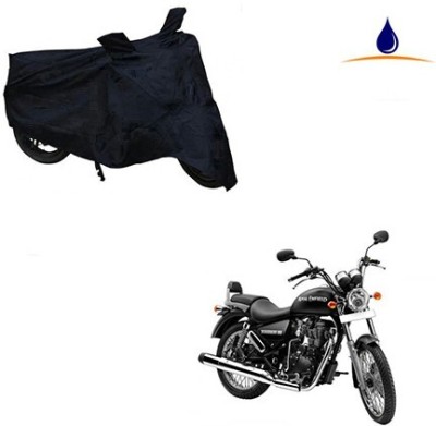 MMSSTAR Waterproof Two Wheeler Cover for Royal Enfield(Thunderbird 350, Black)