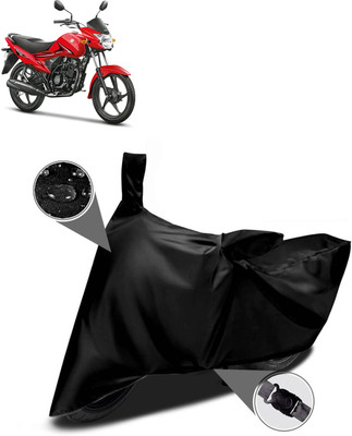 DeepShakshi AUTOMOTIVE Two Wheeler Cover for Suzuki(Hayate, Black)