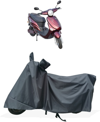 Tricway Two Wheeler Cover for Avon(E Star BS6, Grey)
