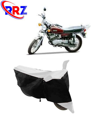 RRZ Waterproof Two Wheeler Cover for Yamaha(RX 100, Black, White)
