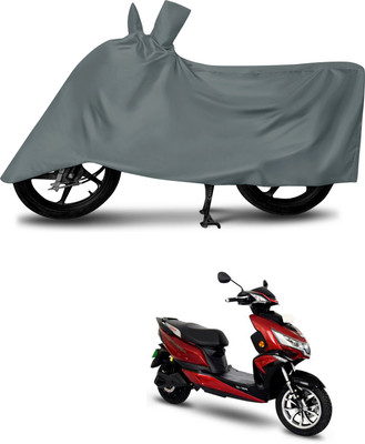 DeepShakshi AUTOMOTIVE Waterproof Two Wheeler Cover for Okinawa(Grey)