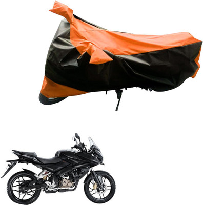 MWBB Waterproof Two Wheeler Cover for Bajaj(Pulsar AS 150, Black, Blue)