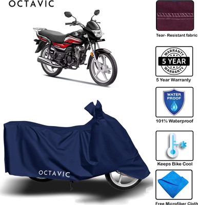 octavic Waterproof Two Wheeler Cover for Honda(CD 100 SS, Blue)