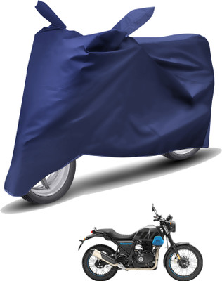 Caronix Waterproof Two Wheeler Cover for Royal Enfield(Blue)