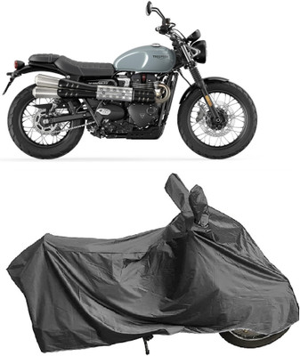 DIGGU Two Wheeler Cover for Triumph(Scrambler 1200 BS6, Grey)