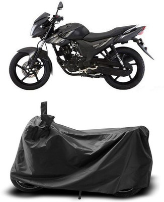 DeepShakshi AUTOMOTIVE Two Wheeler Cover for Yamaha(SZ-RR, Black)
