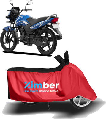 APNEK Two Wheeler Cover for TVS(Sport, Red, Black)
