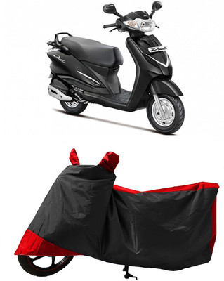 GROFATIK Two Wheeler Cover for Hero(Duet 125 CC BS6, Red)